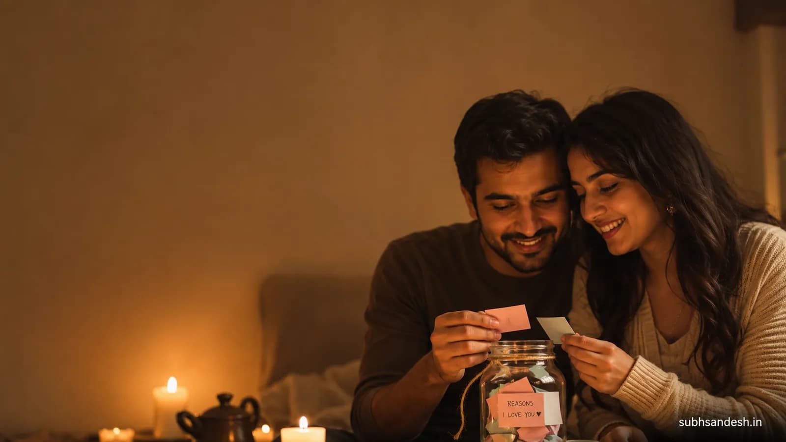 Virtual Love Jar: Build a Click-to-Read Random Note for Your Couple